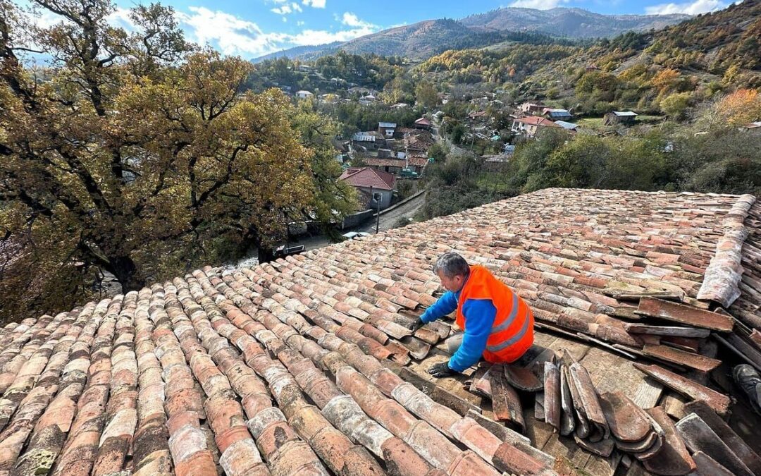 Restaurimi dhe ndërhyrja e çatisë në kishën e Shën Mërisë, në fshatin Lubonjë.