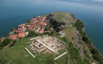 Pamje nga Bazilika Paleokristiane e Linit